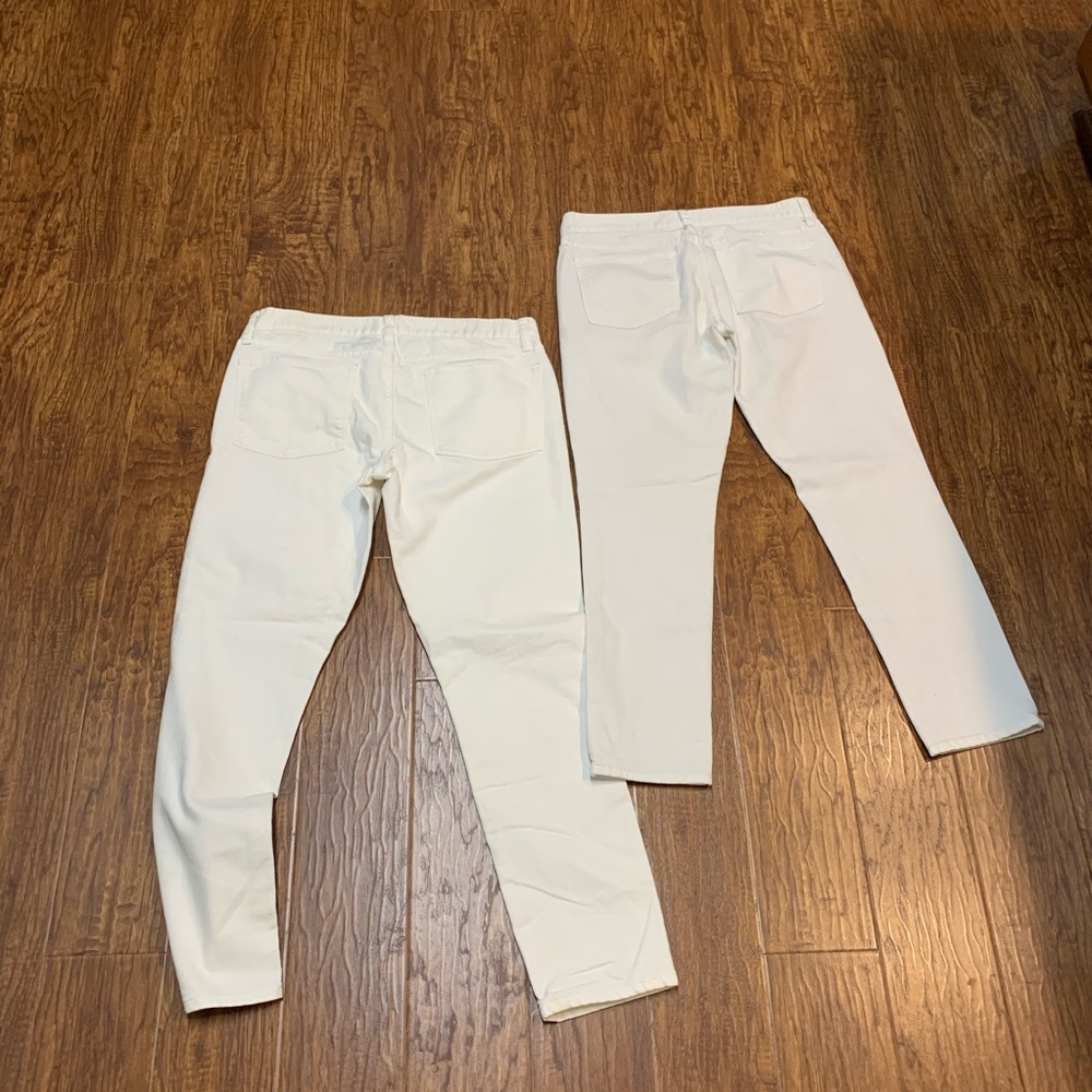 J. Crew toothpick ankle jeans white - Picture 8 of 8